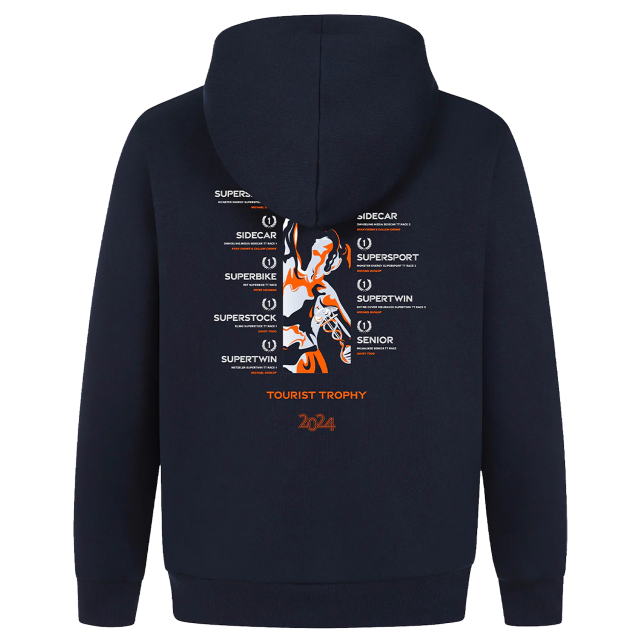 137 NAVY 2024 - TT RACES WINNERS NAVY HOODIE 